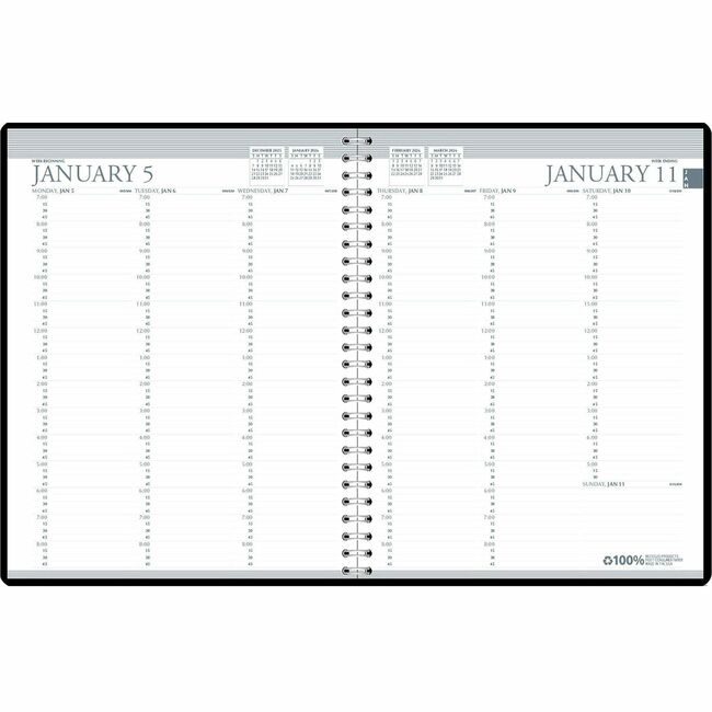 House of Doolittle Planner Weekly 2-YR 8.5X11 HOD272002