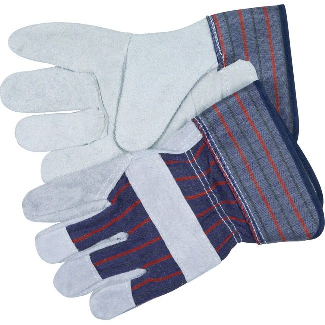 MCR Safety Glove Work Palm Leather L MCSCRW12010L