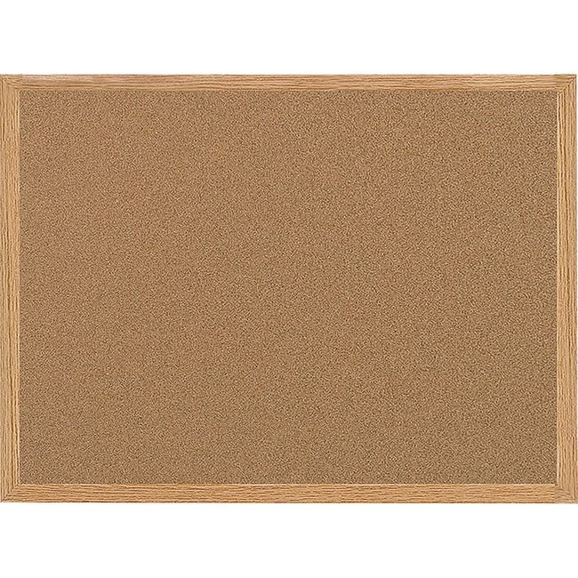 Bi-silque / MasterVision OAK FRM CORK BRD 24"X36" BVCMC070014231