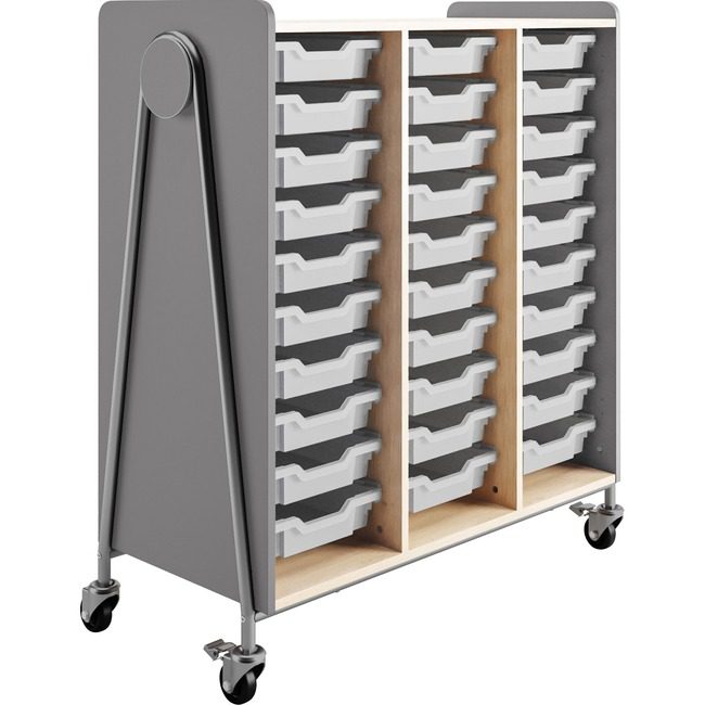 Safco Products Storage Mobile 48IN Gray SAF3930GRY