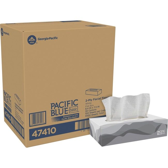 Georgia-Pacific / GP PRO / product-specific Tissue Facial Pacificblue GPC47410