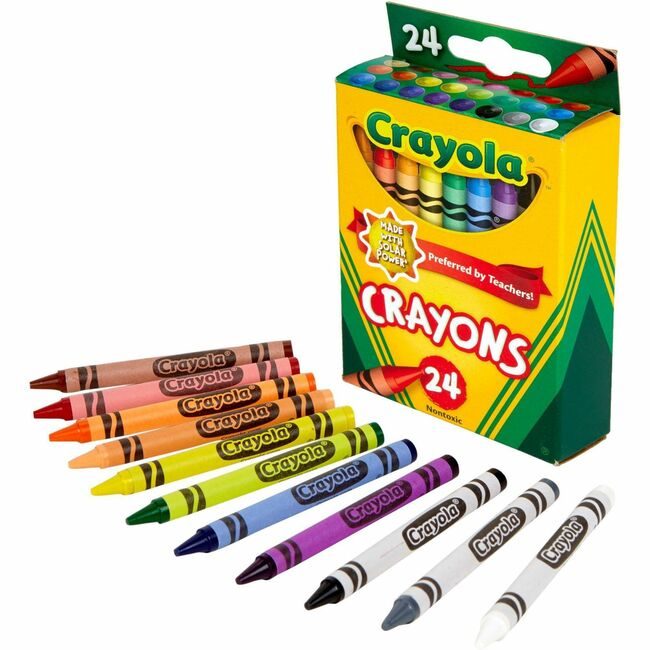 Crayola LLC Crayon 3 5/8" 24 Count CYO52-3024
