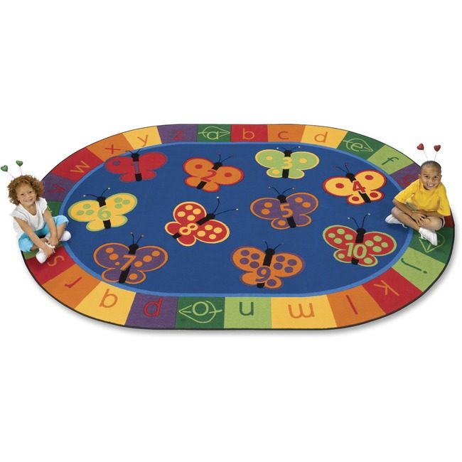 Carpets for Kids Rug 123 ABC 310"X55" Oval CPT3503