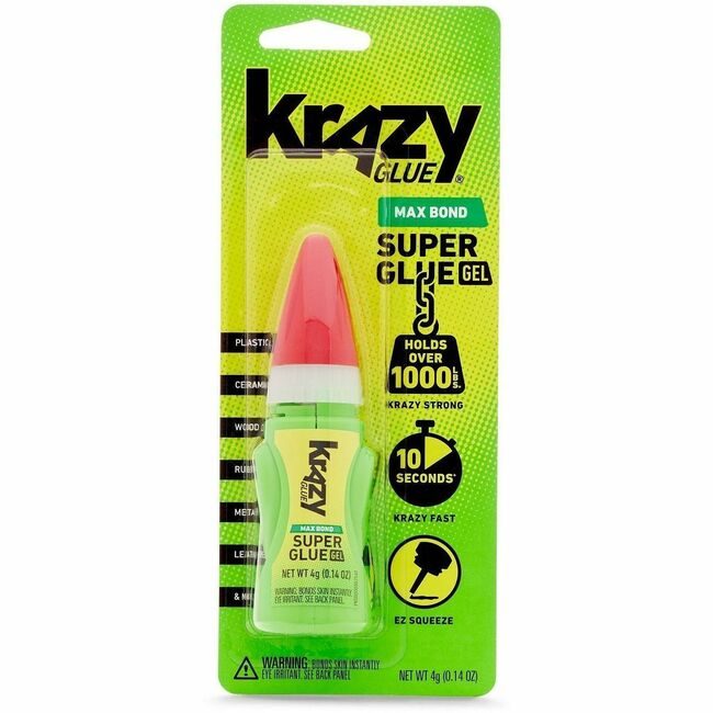 Krazy Glue (Elmer's family) Maxbond Ezsquze Gel 4G GWBKG49048MR