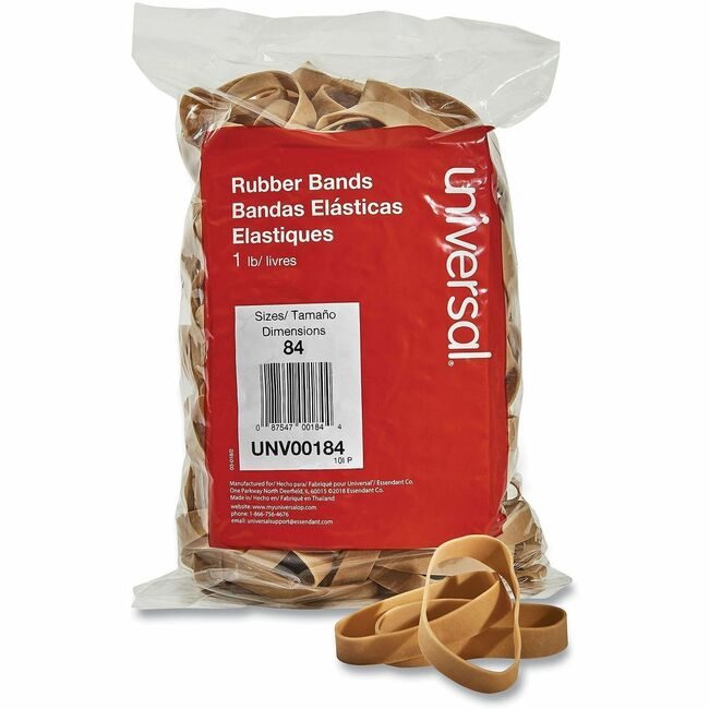 Universal Office Products Rubberbands SIZE 84 1LB UNV00184