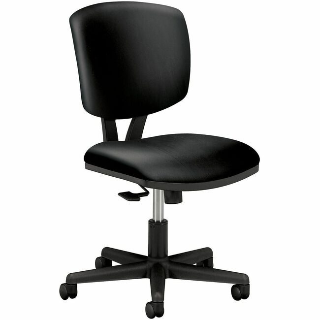 The HON Company Chair Task Synchro Lthr Black HON5703SB11T
