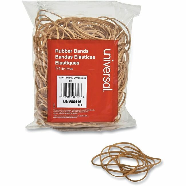 Universal Office Products Rubberbands SIZE 16 1/4LB UNV00416
