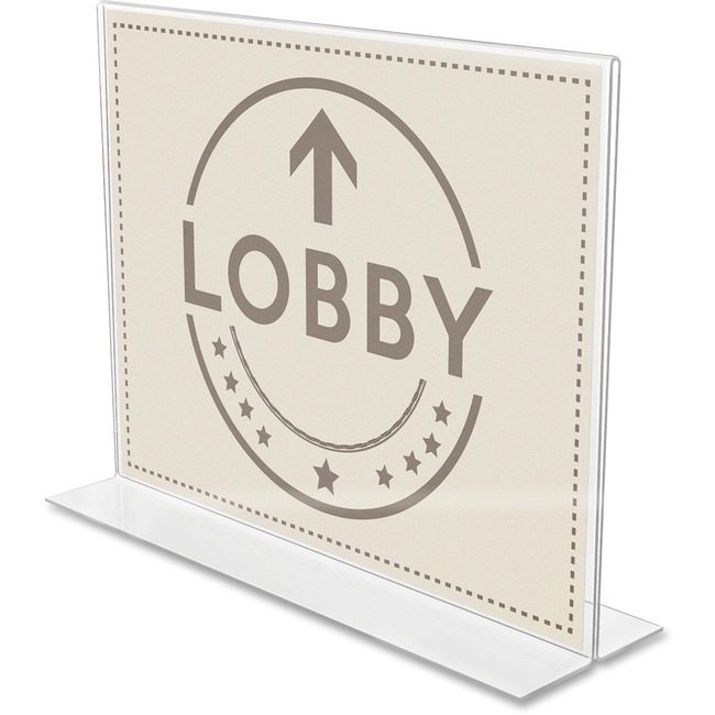 Deflecto Holder Standup Sign Antigla DEF879301