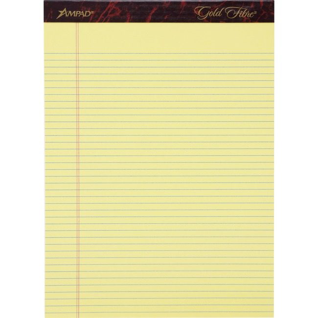 TOPS Products Pad Gldfbr Nrw 8.5X11.75 Ca TOP20022