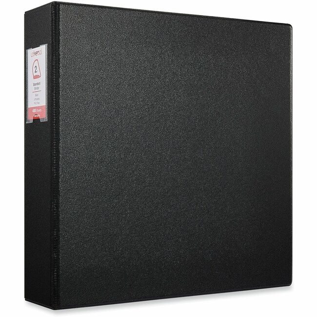 Universal Office Products Binder D-Rng 11X8.5 2" Black UNV20781