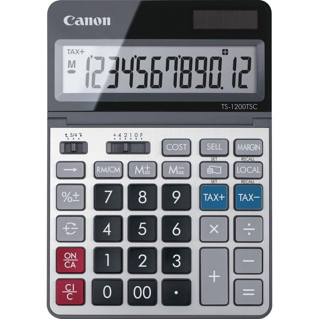 Canon U.S.A. Calc Desktop 12 DIGIT Solar CNMTS-1200TSC