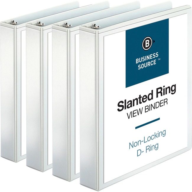 Business Source Binder D-Ring 1-1/2IN We BSN28441BD