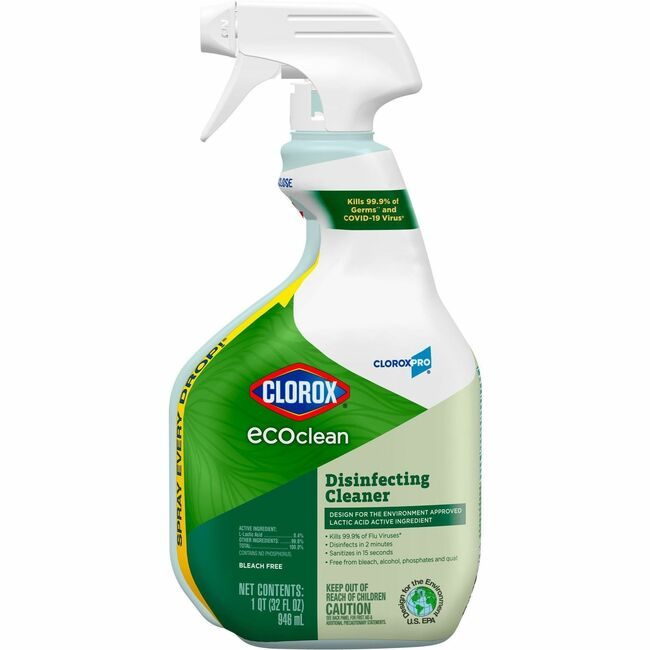 CloroxPro / Clorox The Clorox Company CloroxPro / Cleaner Dsnfct Ecocln Spry 32Z CLO60213