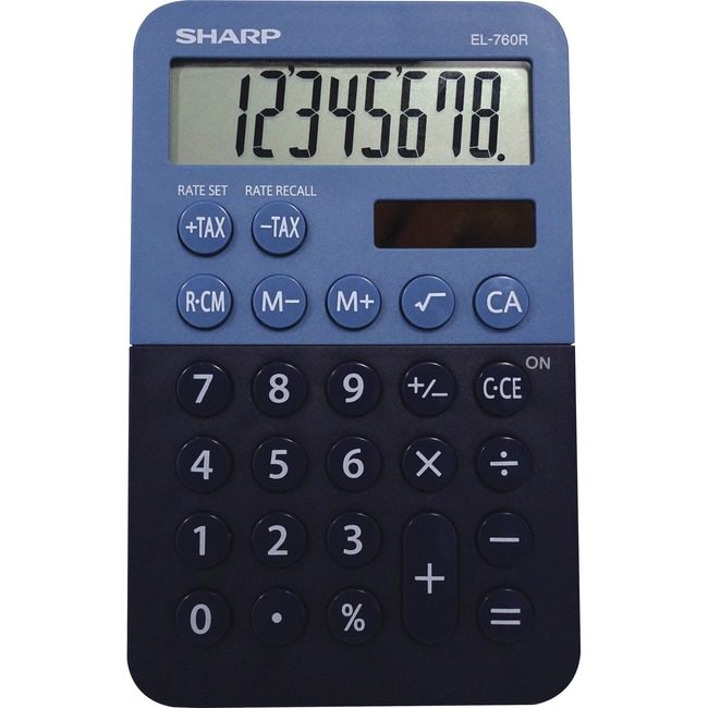 Sharp Electronics Calc Handheld 8 DIGIT SHREL760RBBL