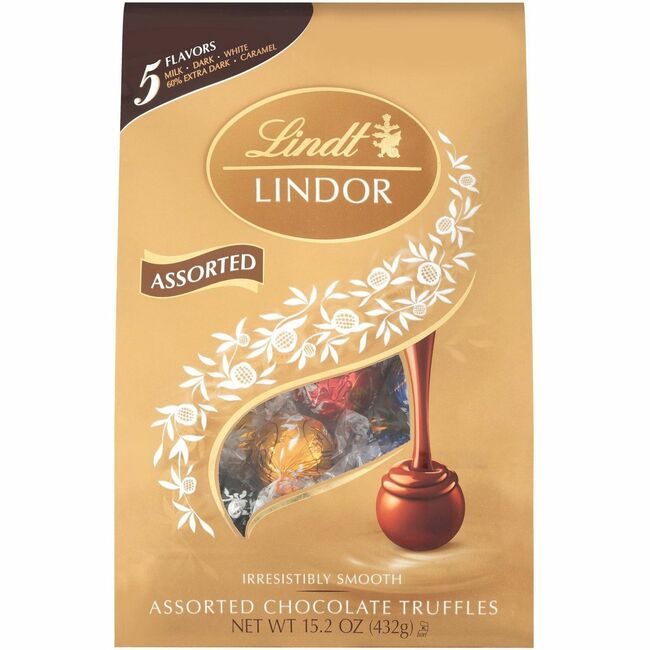 Lindt & Sprüngli Ghirardelli Candy Lindor Truff 15.2OZ LND30101027