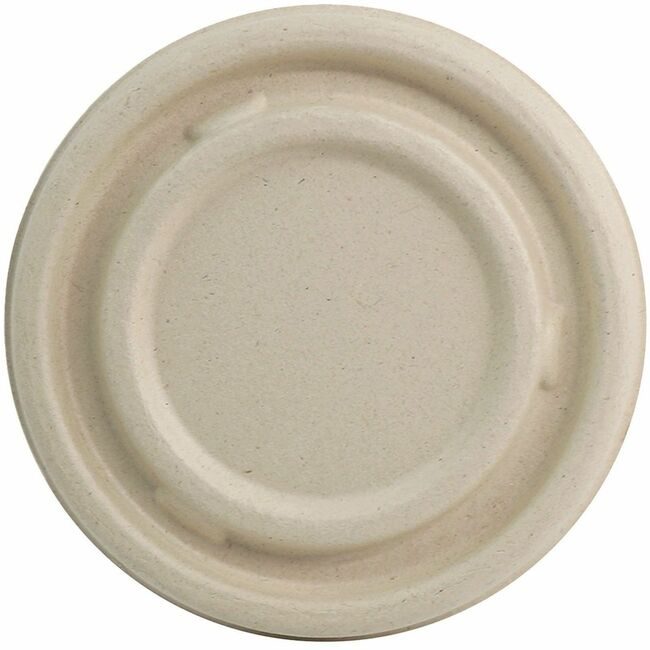 World Centric Lid Fbr 6OZ Natural 1000 WORBOLFB8GNLF