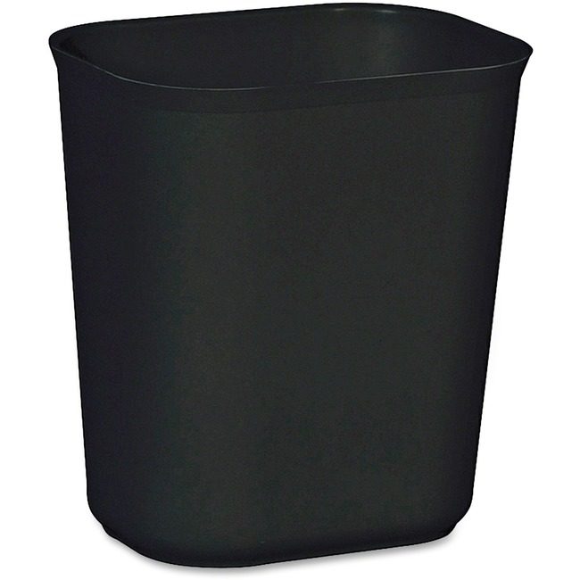 Rubbermaid Commercial Products Wastecan Fire-Resist 14QT RCP254100BKCT