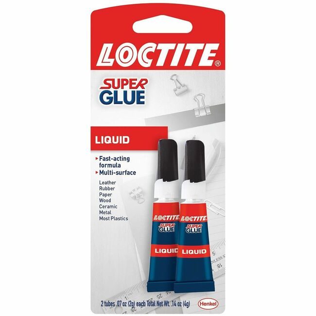 Henkel Loctite Glue Liquid Twinpack 0.14OZ LOC1363131