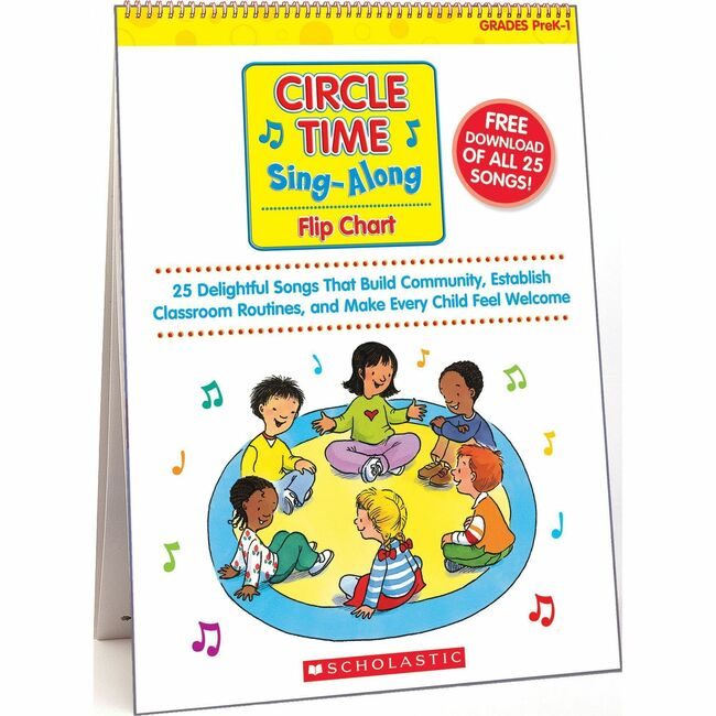 Scholastic Charts Flp Cirle 15X20 26CH SHS043965241