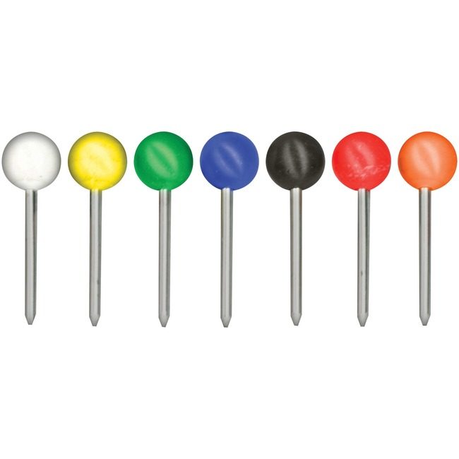 Advantus Corp. Gem Office Products Tack Map Med Hd 3/8"PT Assorted GEMMTA