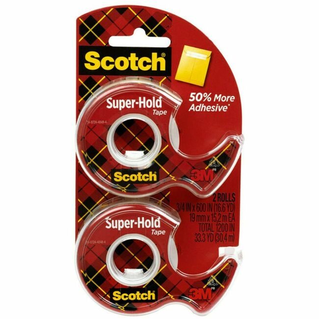 3M Company Tape Super-Hold 0.75"X600" MMM198DM2