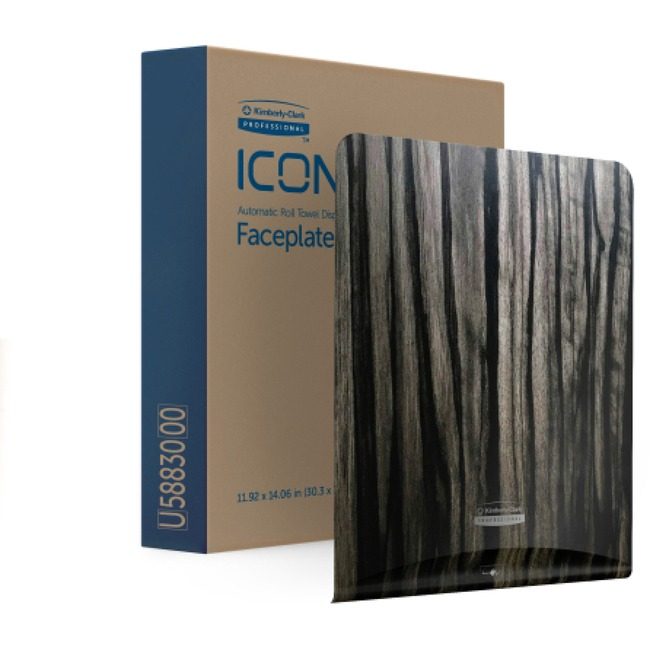 Kimberly-Clark Professional Kleenex / Scott / WypAll / Kimtech Faceplate Dispenser Rlltw Ey Wdn KCC58830