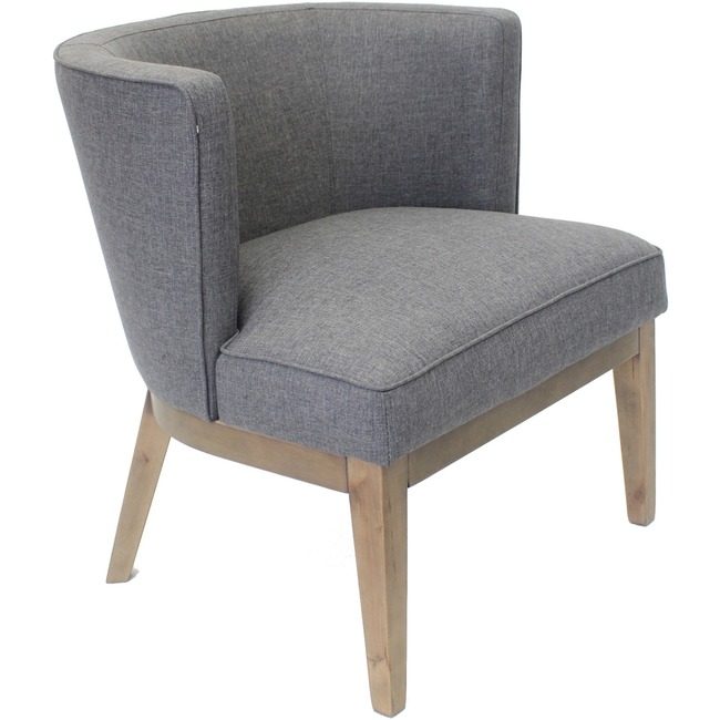 Boss Office Products Chair Guest Fabric Gray BOPB529DWSG