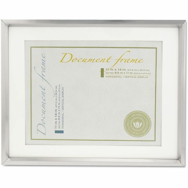 Universal Office Products Frame 11X14 W/Mat Mlsv UNV76854