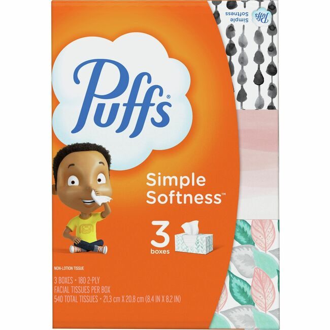 Procter & Gamble P&G Professional / product-specific brand Tissue Facial Puffs Basic PGC87615