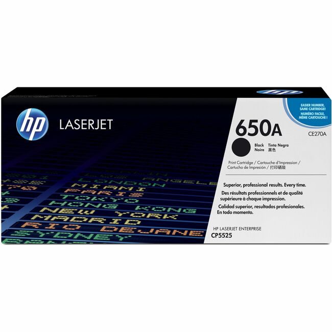 HP Inc. / Hewlett-Packard Crtdg CLJ CP5525 Black 13.5K HEWCE270A
