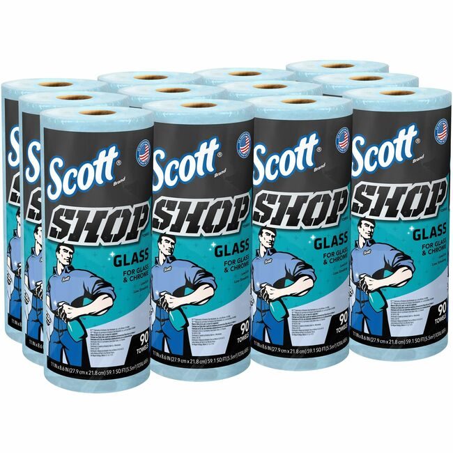 Kimberly-Clark Professional Kleenex / Scott / WypAll / Kimtech Towel Glass KCC32896