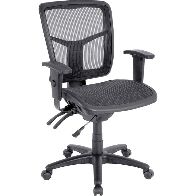 Lorell Chair Midback Swivel Mesh LLR86904