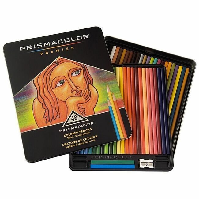 Sharpie / Expo / Prismacolor / Sanford Newell Brands / Sanford Sharpie / Expo / Prismacolor / Pencil Tin 48 Count SAN3598THT