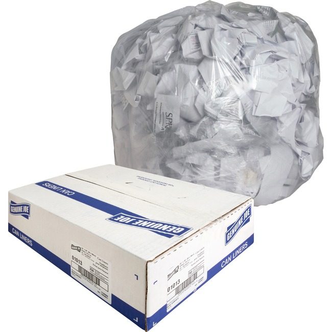 Genuine Joe Liner Ld 33X39 33G .6ML Clear GJO01013