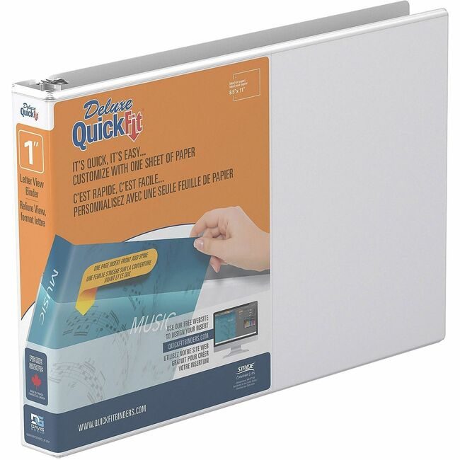 Stride, Inc. Binder Lndscpe 8.5X11 1" We STW97110