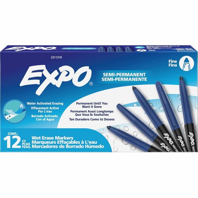 Sharpie / Expo / Prismacolor / Sanford Newell Brands / Sanford Sharpie / Expo / Prismacolor / Marker We Fn Blue Dz SAN2211319