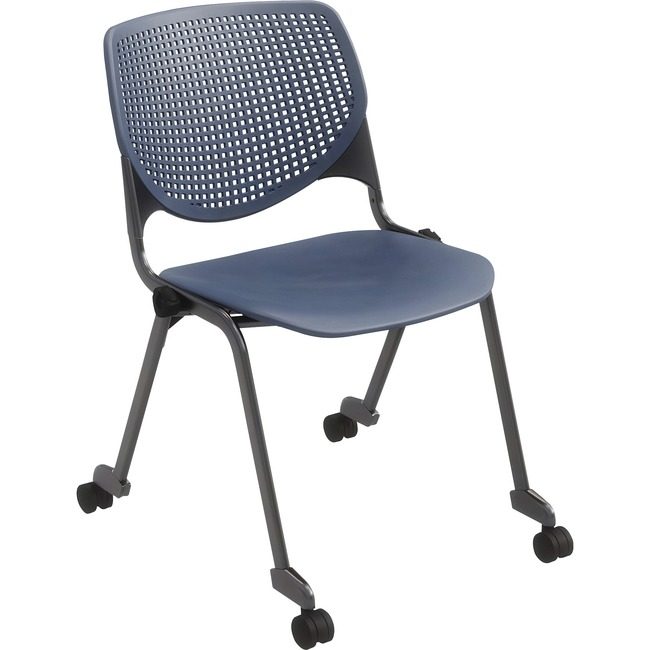 KFI Seating Poly Caster Stack Chair KFICS2300P03
