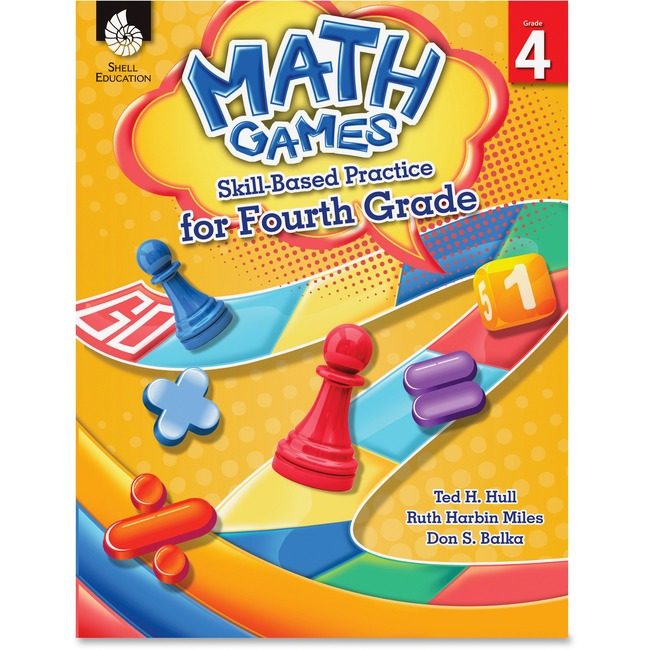 Teacher Created Materials / Shell Education Book Math Games GRADE 4 SHL51291