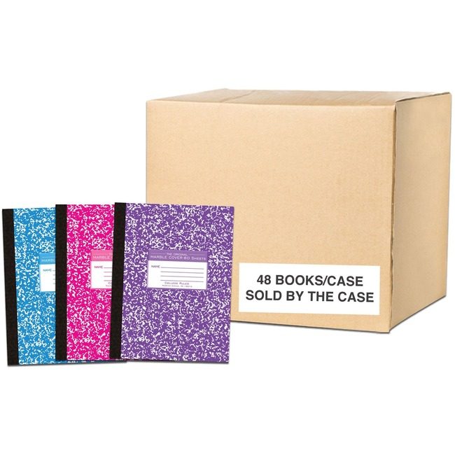 Roaring Spring Paper Products Marble Comp Flex Assorted Clg ROA77480CS