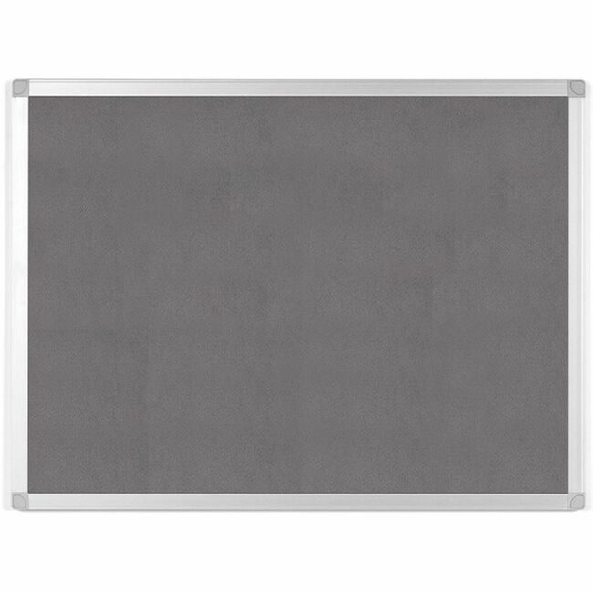 Bi-silque / MasterVision Board Felt 18"X24" Gray BVCFA02429214