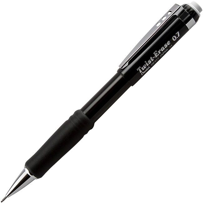 Pentel of America Pencil Twist-Erase Iii .7MM PENQE517A