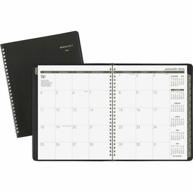 ACCO Brands AT-A-GLANCE Planner Month Rcycld 7X8.75 AAG70-120G-05