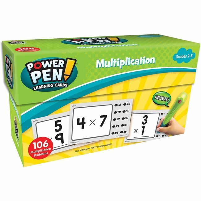Teacher Created Resources Cards Lrning Mulitiplicatn Pw TCR6459