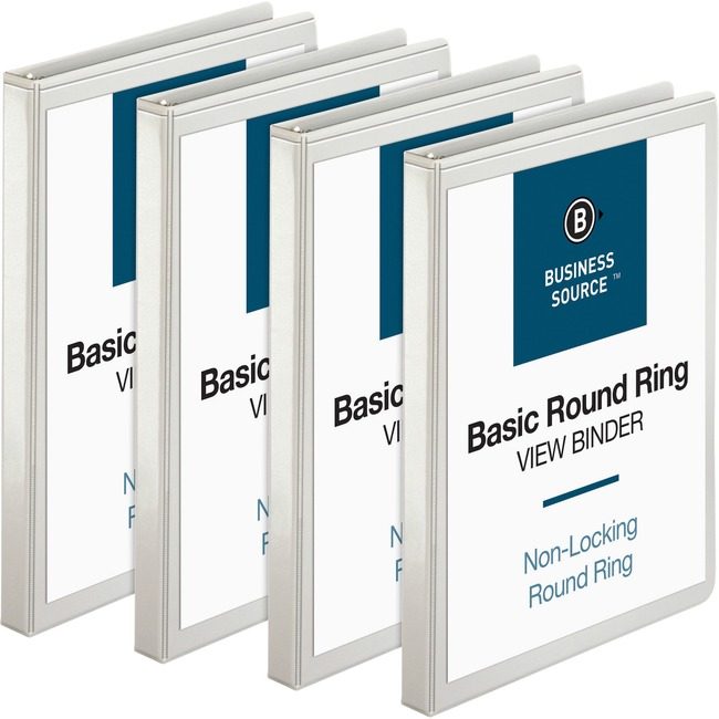 Business Source Binder View Round 0.5" We BSN09951BD
