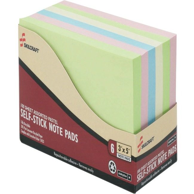 Varies / verify SKU SKU-LEVEL VERIFICATION REQUIRED Notepad Slfstk Unrl 3X5 6 Pack NSN4560683