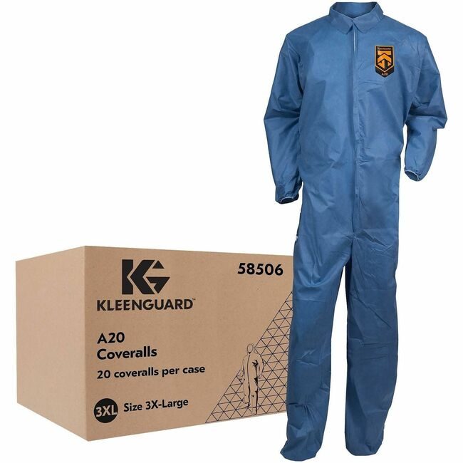 HyFlex / Ansell Coveralls Klngd A20 Blu 3XL ANS58506