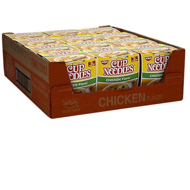 Nissin Foods Noodles Cup Chicken 2.25OZ NSF23003