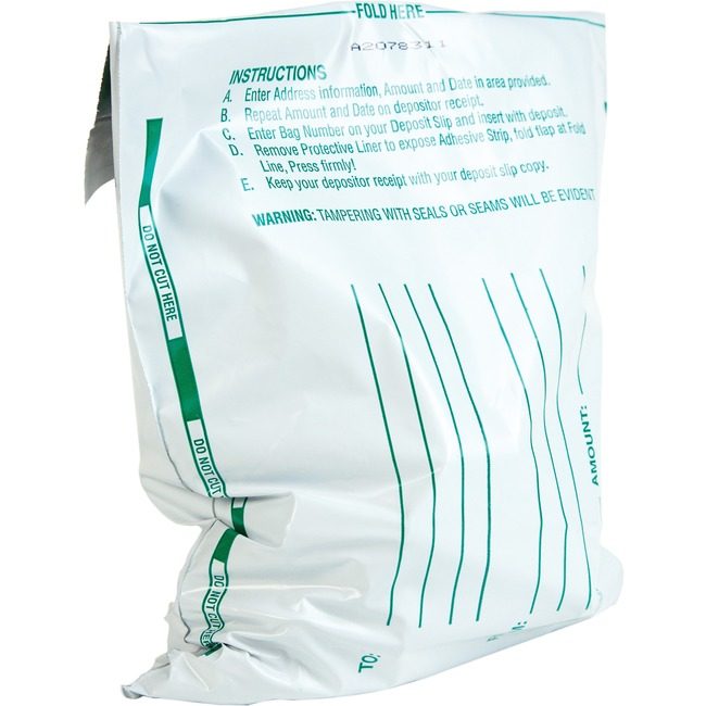 Quality Park Products Bag Night Deposit 8.5X10.5 QUA45224