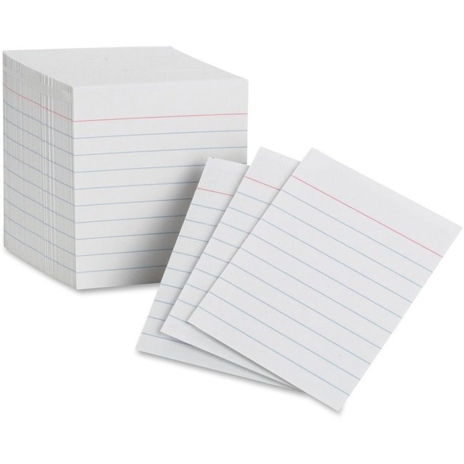 TOPS Products / ACCO legacy Oxford Card Index Mini Rule 200 Count OXF10009