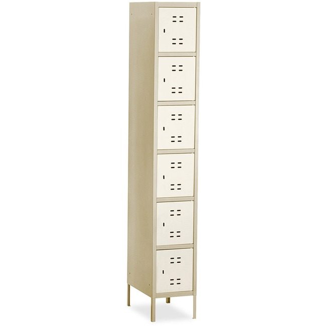 Safco Products Locker Steel 6TIER Box Tn SAF5524TN